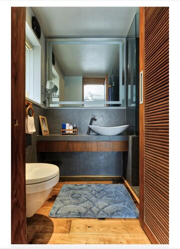 Bathroom in 2 BHK Apartment at Andheri West – for Rent