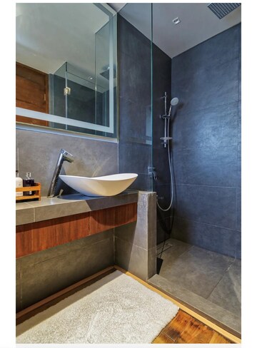 Bathroom in 2 BHK Apartment at Andheri West – for Rent