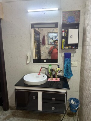 Bathroom in 3 BHK Builder Floor at Mehrauli – for Sale