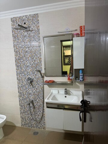 Bathroom in 3 BHK Builder Floor at Mehrauli – for Sale