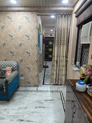 Living Room in 3 BHK Builder Floor at Mehrauli – for Sale