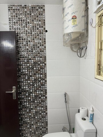 Bathroom in 3 BHK Builder Floor at Mehrauli – for Sale