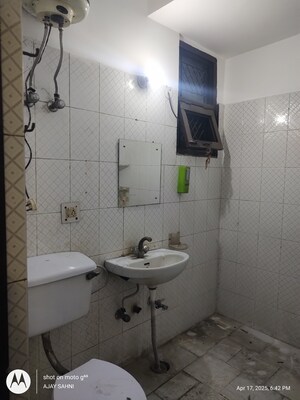 Bathroom in 1 BHK Builder Floor at Mehrauli – for Sale