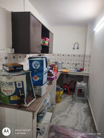 Kitchen in 1 BHK Builder Floor at Mehrauli – for Sale