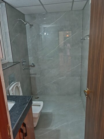 Bathroom in 3.5 BHK Apartment at Rishita Manhattan, Gomti Nagar – for Rent