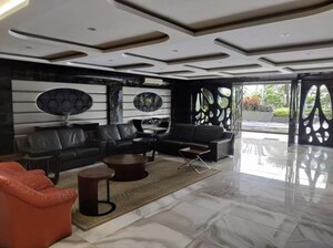 Living Room in 5 BHK Apartment at Vesu – for Sale