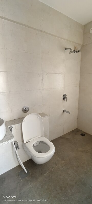 Bathroom in 1 BHK Apartment at Sugee Atharva, Prabhadevi – for Rent