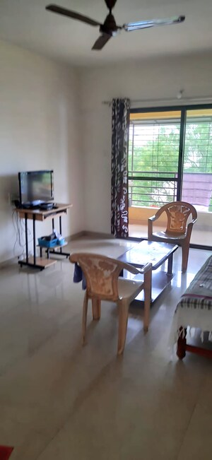 Living Room in 3 BHK Apartment at Bibwewadi – for Sale