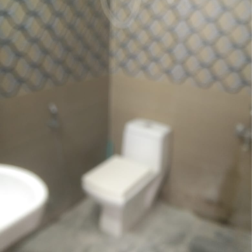 Bathroom in 1 BHK Builder Floor at Saket – for Rent