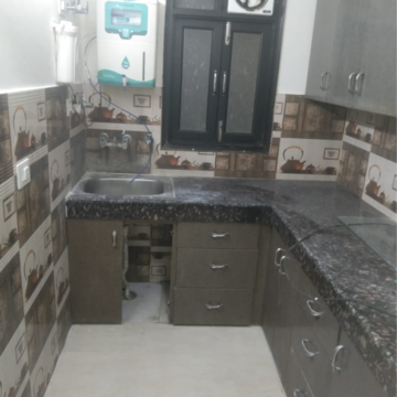 Kitchen in 1 BHK Builder Floor at Saket – for Rent