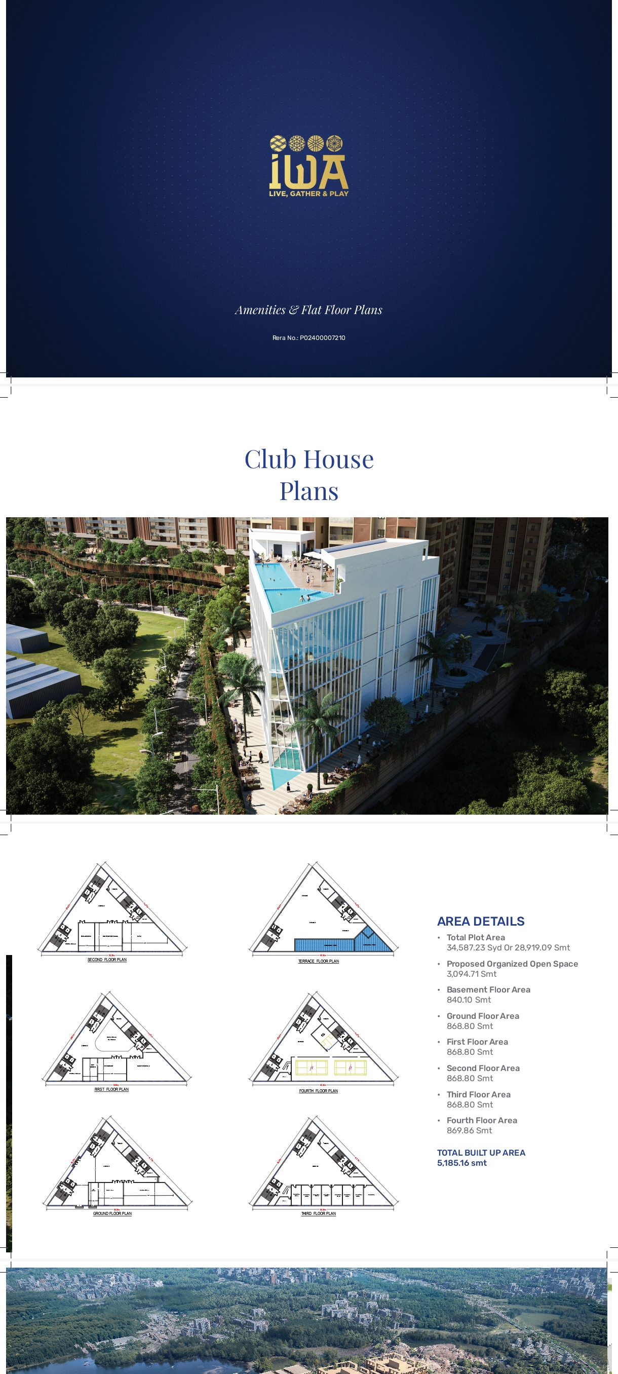 3 BHK + Pooja Room Apartment For Sale in Srias Iwa