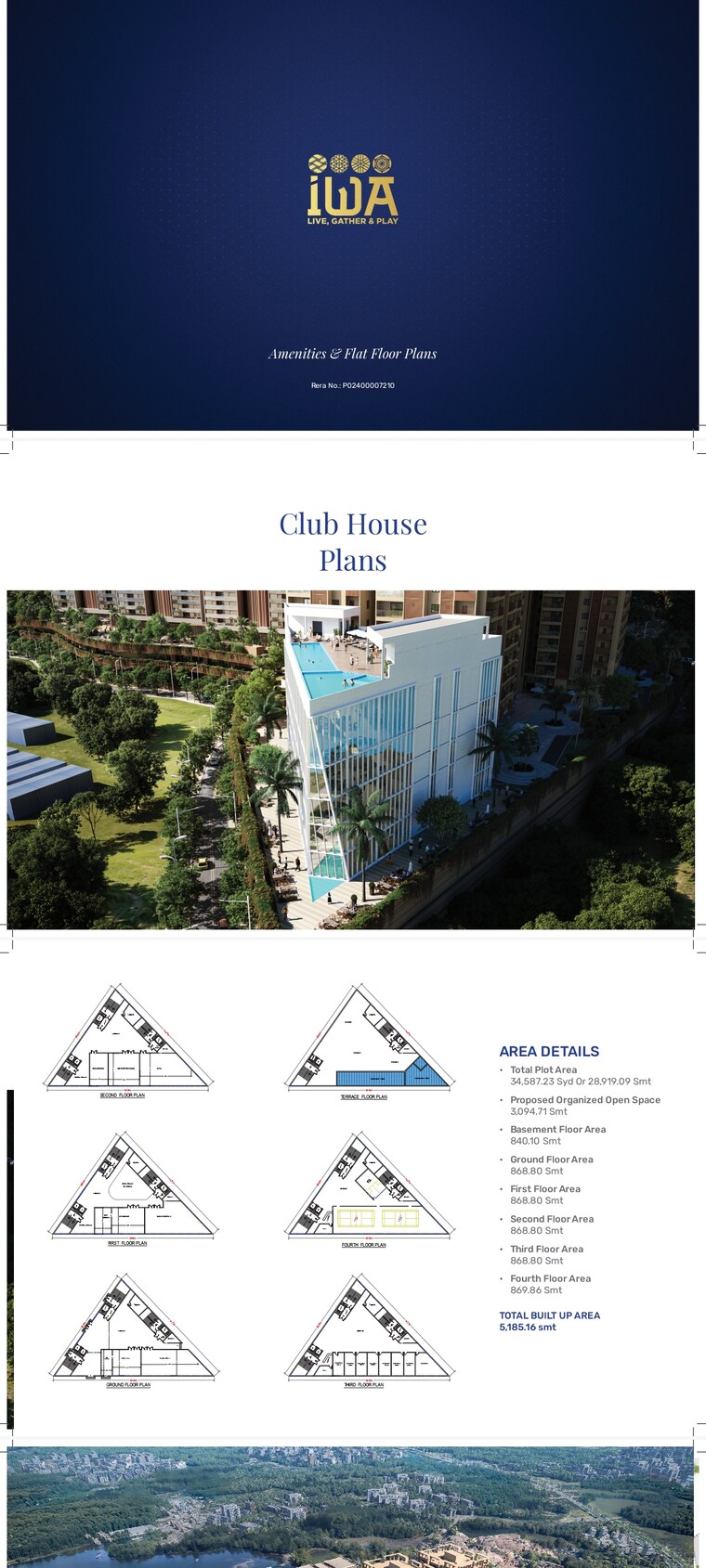 Floor Plan, srias-iwa 4 Bedroom 3620 Sq.Ft. Apartment In Nanakramguda Hyderabad 8532244