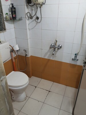 Bathroom in 1 BHK Apartment at Bhakti Pearl, Kasarvadavali – for Sale