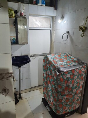 Bathroom in 1 BHK Apartment at Bhakti Pearl, Kasarvadavali – for Sale