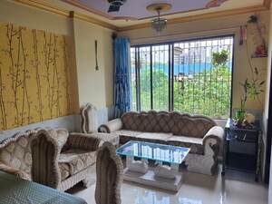 Living Room in 1 BHK Apartment at Bhakti Pearl, Kasarvadavali – for Sale