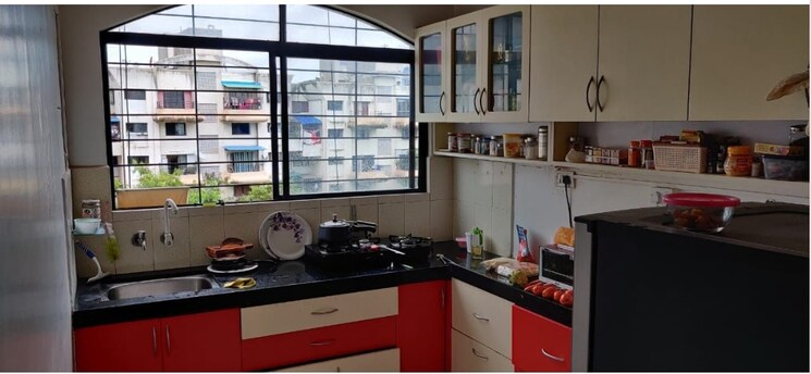 Kitchen, suda-silver-estate 1 Bedroom 600 Sq.Ft. Apartment In Kondhwa Pune 8532299