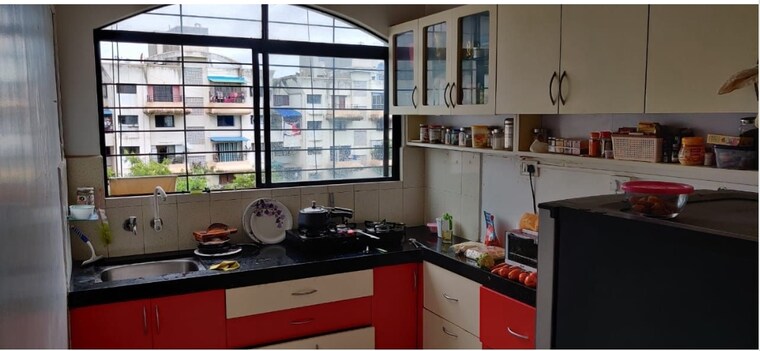 Kitchen, suda-silver-estate 1 Bedroom 600 Sq.Ft. Apartment In Kondhwa Pune 8532299