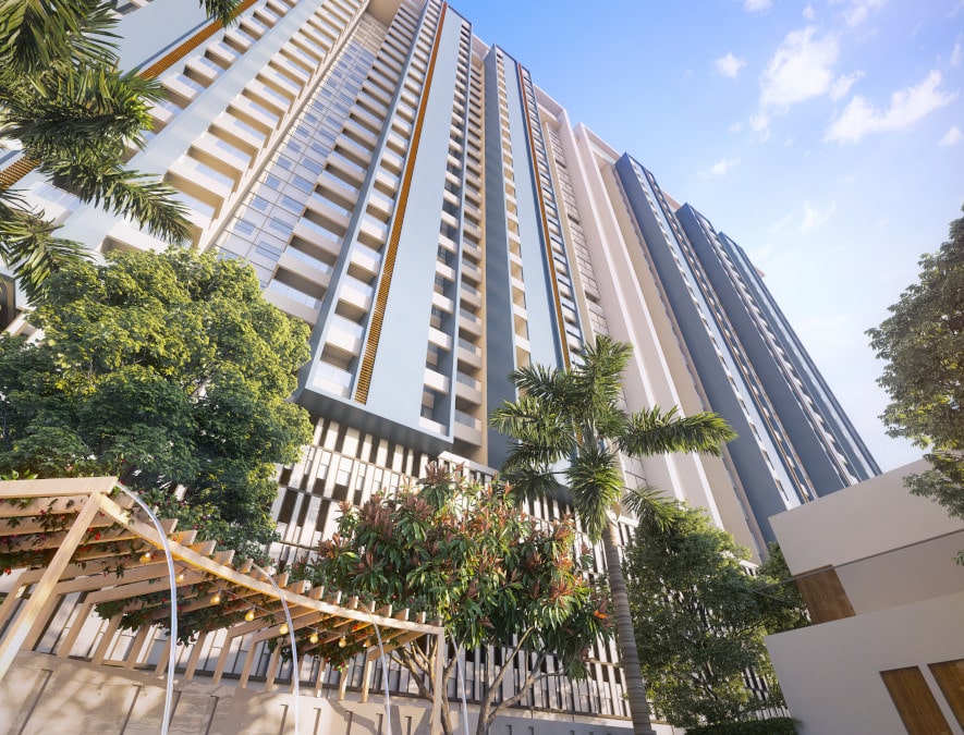 3 BHK + Pooja Room,Servant Room,Study Room Apartment For Sale in Lodha Massimo