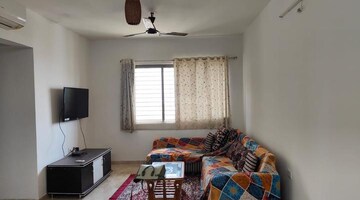 Living Room in 2 BHK Apartment at Lodha Splendora, Ghodbunder Road – for Rent