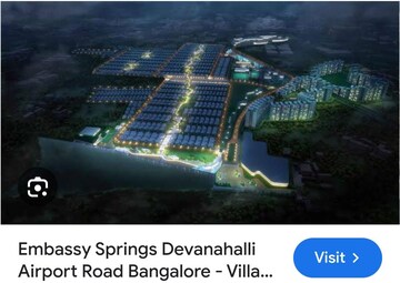  Plot For Sale in Embassy Springs Plots, Devanahalli
