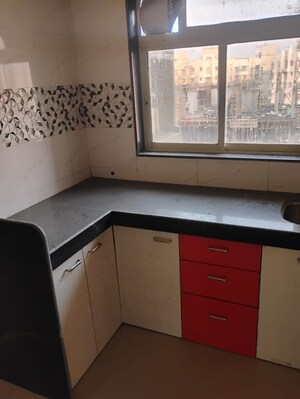 Kitchen in 1 BHK Apartment at Sahara Reliable Shreejee Empire, Nalasopara West – for Sale