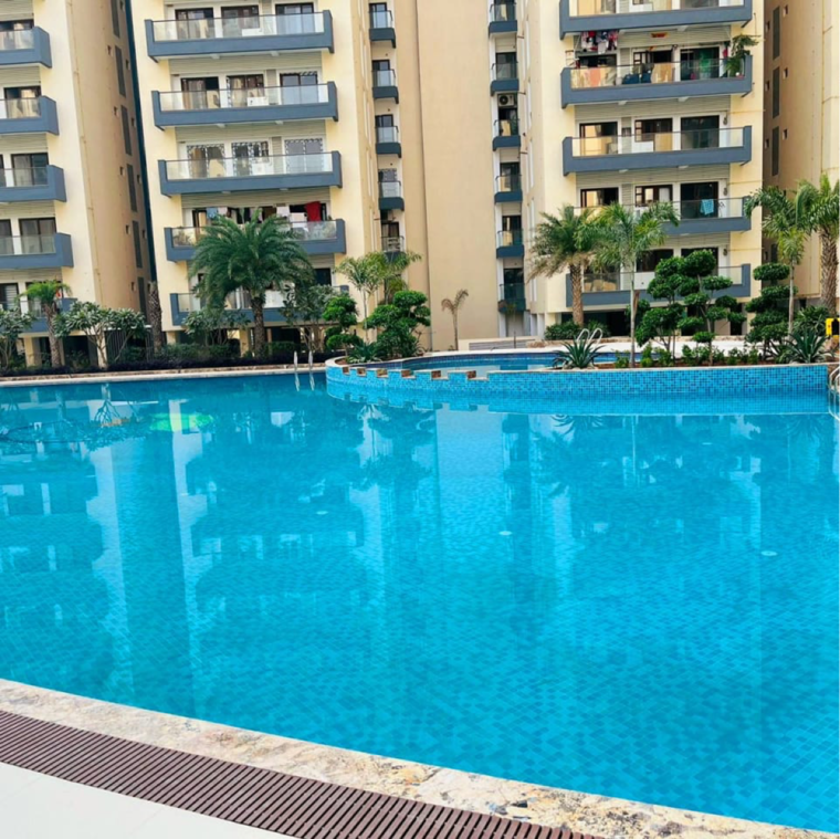 Swimming Pool, azeagaia-botanica 3 Bedroom 1425 Sq.Ft. Apartment In Vrindavan Yojna Lucknow 8532916
