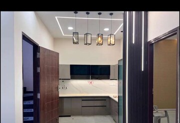 Kitchen in 3.5 BHK Apartment at Omaxe Waterscapes, Gomti Nagar – for Rent