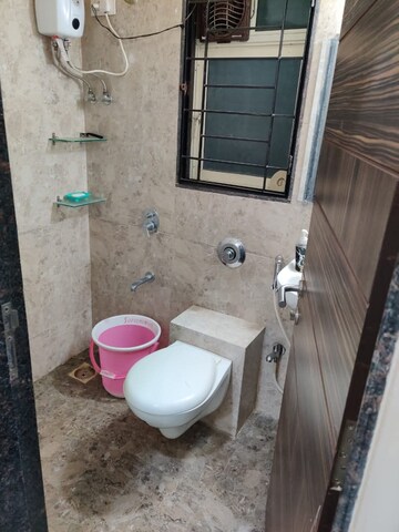 Bathroom in 1 BHK Apartment at Sahajanand Athena, Goregaon West – for Rent