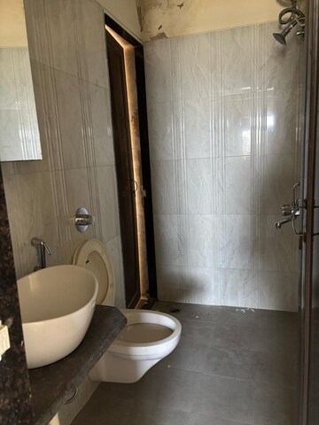 Bathroom in 2 BHK Apartment at Lodha Splendora, Ghodbunder Road – for Rent