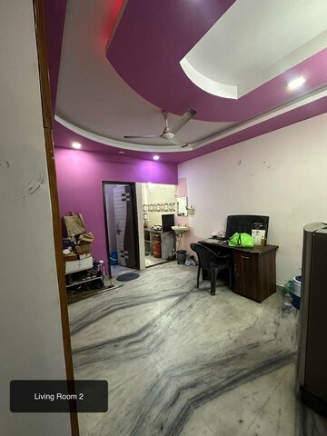 Living Room in 3 BHK Builder Floor at Surajmal Vihar – for Rent