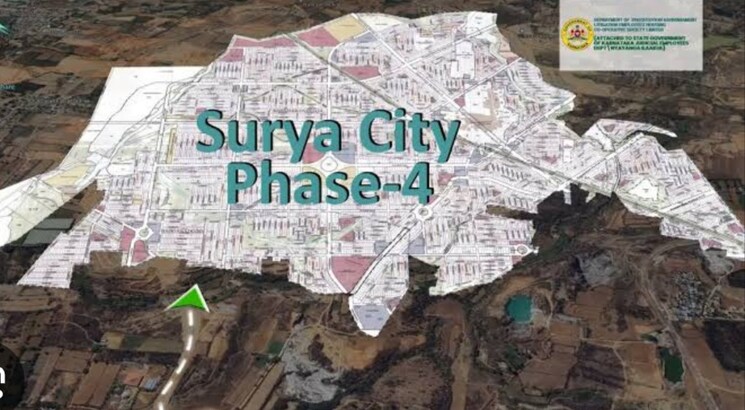 Map Location, jigani  1201 Sq.Ft. Plot In Jigani Bangalore 8533097