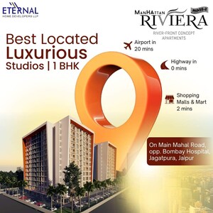 Studio Apartment For Sale in Eternal Manhattan Riviera, Jagatpura
