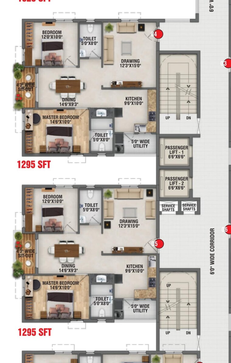 Bedroom, gajularamaram 2 Bedroom 1150 Sq.Ft. Apartment In Gajularamaram Hyderabad 8533210