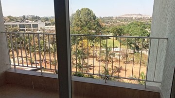 Balcony in 2 BHK Apartment at Godrej Aqua, International Airport Road – for Rent