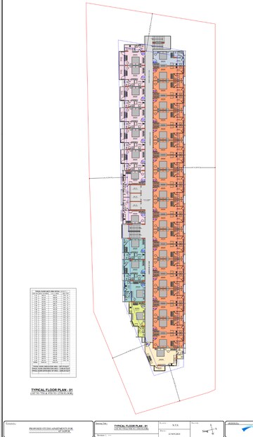 Floor Plan in Studio Apartment at Jagatpura – for Sale