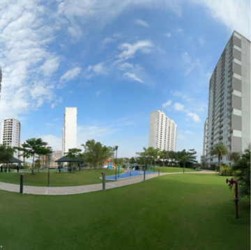 3 BHK Apartment – Exterior View View at Omaxe Lake, Mullanpur - for Rent
