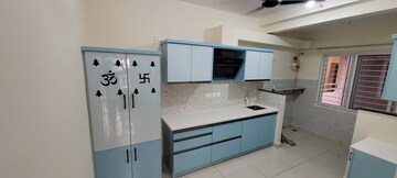 Kitchen in 2 BHK Apartment at Pacifica Hill Crest, Gachibowli – for Rent