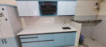 Kitchen in 2 BHK Apartment at Pacifica Hill Crest, Gachibowli – for Rent