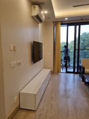 Living Room in 3 BHK Apartment at SAS Tower, Sector 38 – for Rent