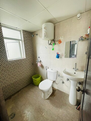 Bathroom in 3 BHK Apartment at Gaur City 2 - 14th Avenue, Sector 16c Greater Noida – for Rent