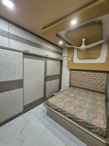 Bedroom in 1 BHK Apartment at Bhairaav Goldcrest Residency, Ghansoli – for Rent