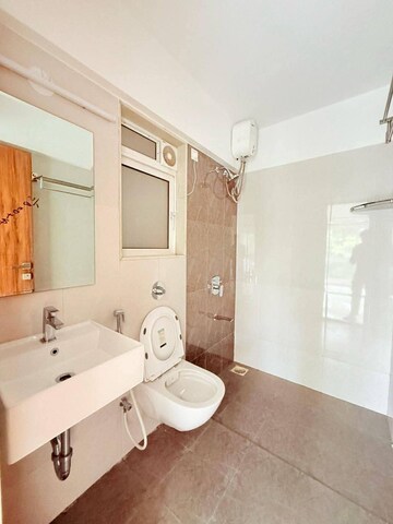 Bathroom in 1 BHK Apartment at Vrindavan Height, Vasai East – for Sale
