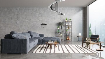 Staircase in 4 BHK Apartment at Kalpataru Horizon, Worli – for Sale