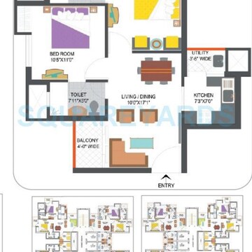 2 BHK Apartment For Sale in Nimbus The Hyde park, Sector 78