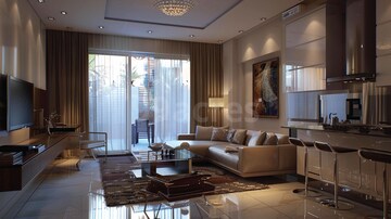 Living Room in 2 BHK Apartment at Mohammadwadi – for Sale