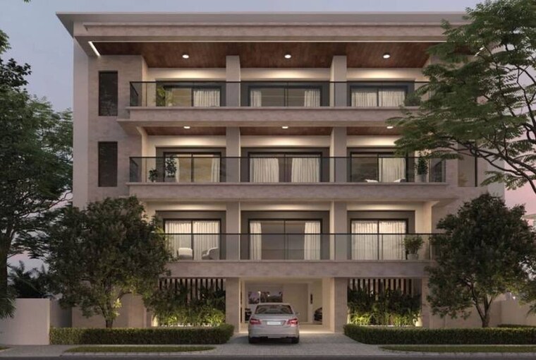 Exterior View, sobha-international-city-phase-4 4 Bedroom 3100 Sq.Ft. Builder Floor In Sector 109 Gurgaon 8533525