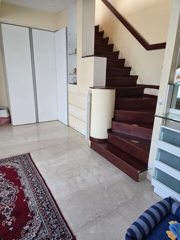 Staircase in 4 BHK Builder Floor at Vasant Vihar – for Rent