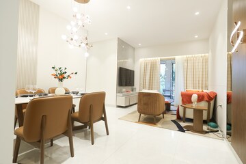 Living Room in 3 BHK Apartment at Patlipada – for Sale