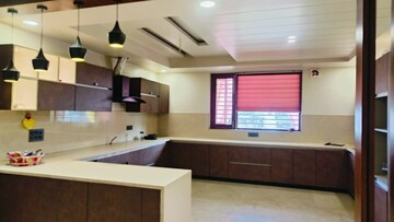 Kitchen in 4 BHK Builder Floor at BPTP District 3, Sector 85 – for Rent