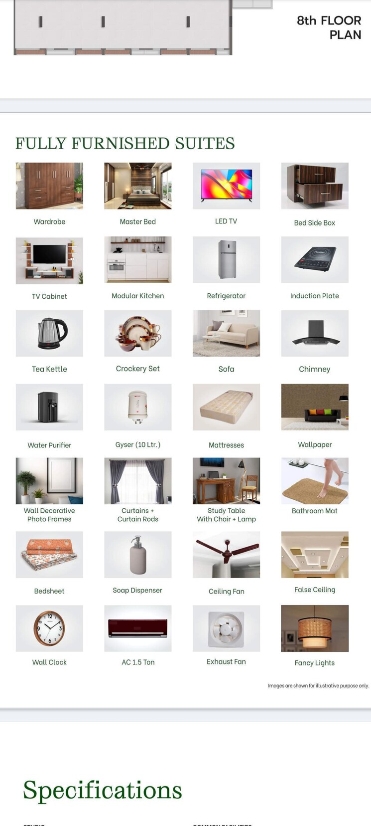 Floor Plan, okay-plus-emerald-suites Studio 478 Sq.Ft. Apartment In Vaishali Nagar Jaipur 8534017